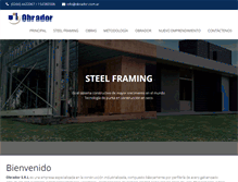 Tablet Screenshot of obrador.com.ar